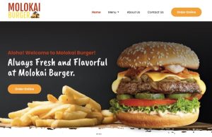 Molokai Burger website