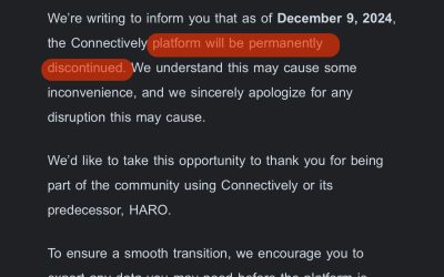 HARO Discontinuing